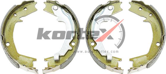 Колодки барабанные HYUNDAI SANTA FE 01-06/TUCSON 04-/KIA SPORTAGE 04- (к-т)(190x (Kortex). Артикул KS044STD