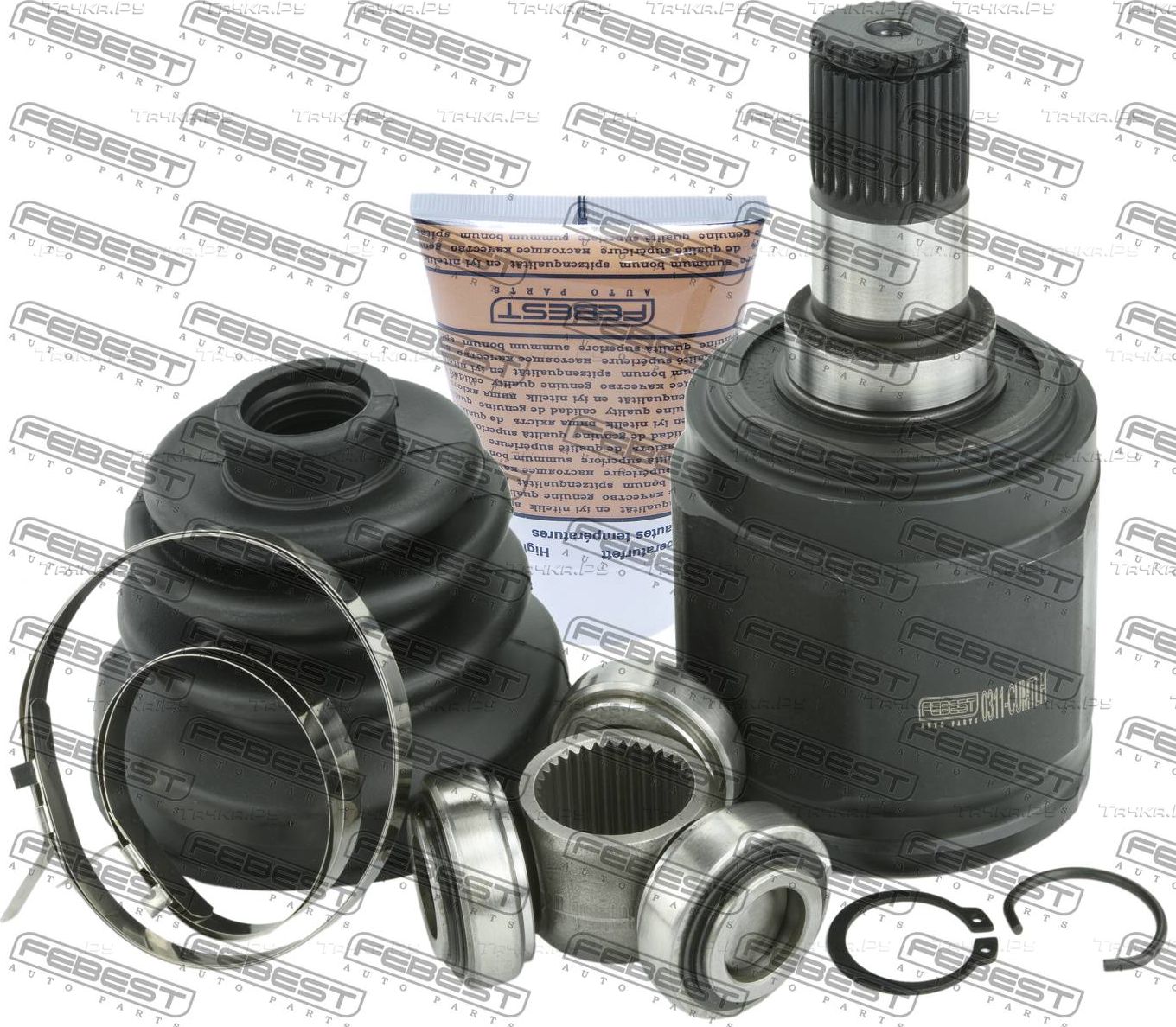 Шрус внутренний (граната) Febest передний левый для Honda CR-V III 2008-2011. Артикул 0311-CUMTLH