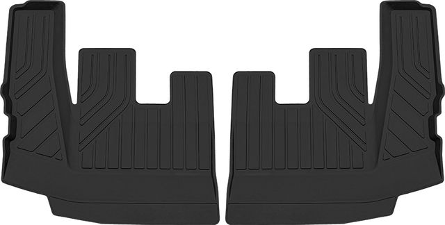 Коврики Rezkon резиновые Ser.S для салона Lada Largus I рестайлинг 3-й ряд 2021-2026. Артикул 1039020150
