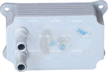 Радиатор масляный (маслоохладитель) для двигателя NRF (алюминий). Артикул 31294