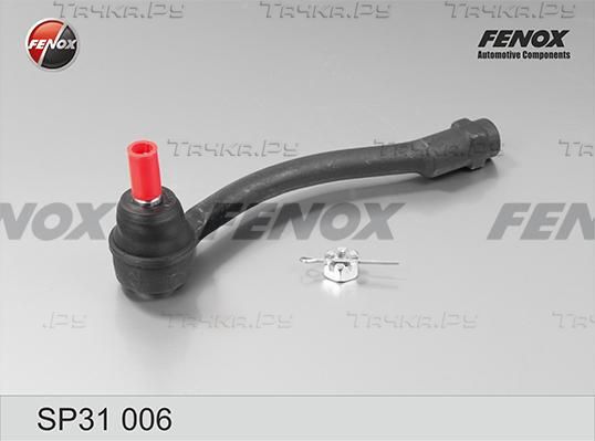 Наконечник рулевой тяги Fenox левый внешний для Hyundai Solaris I 2010-2017. Артикул SP31006