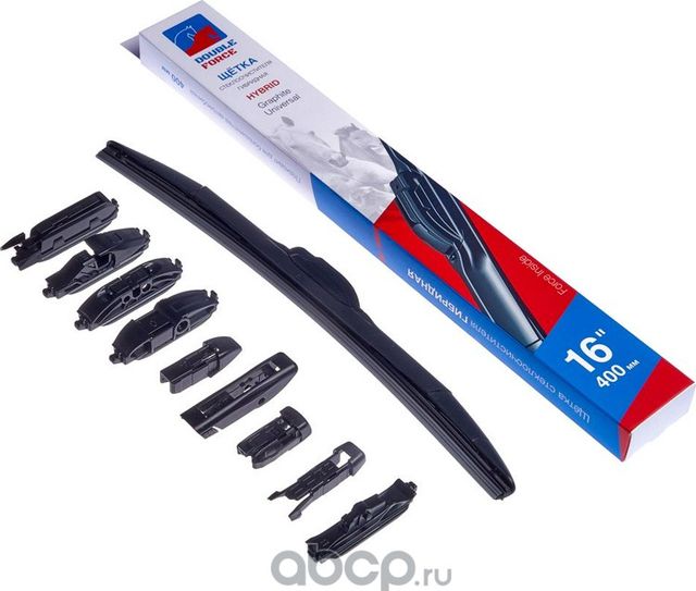 Щетка стеклоочистителя (Double Force). Артикул DFHY16