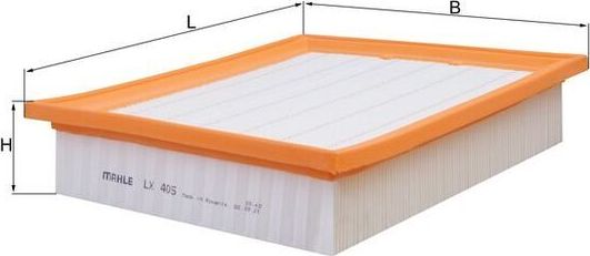 Воздушный фильтр Mahle-Knecht. Артикул LX 405