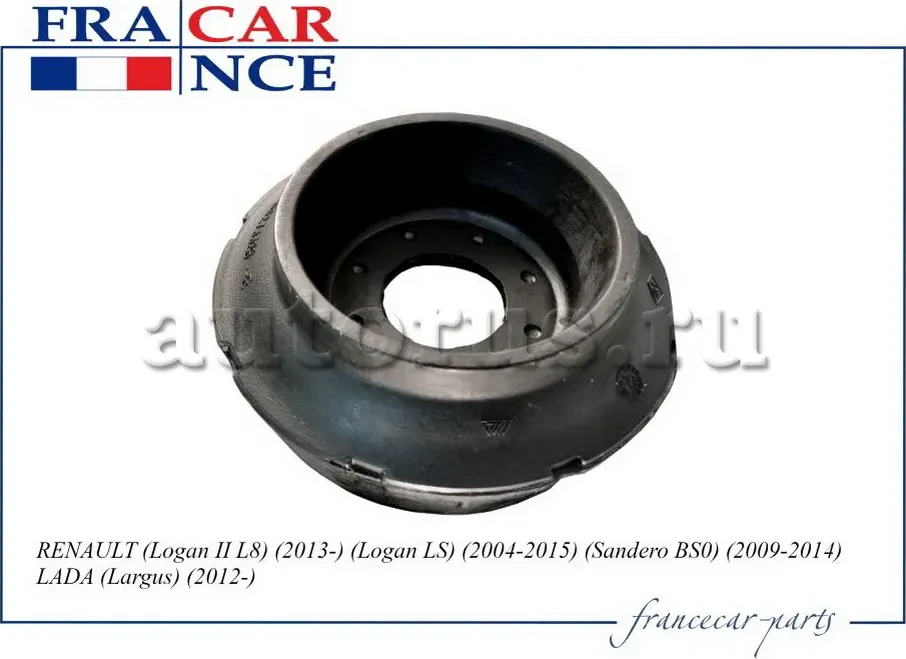 Опора амортизатора LADA/RENAULT LARGUS/LOGAN 04- перед. (Francecar). Артикул FCR210282