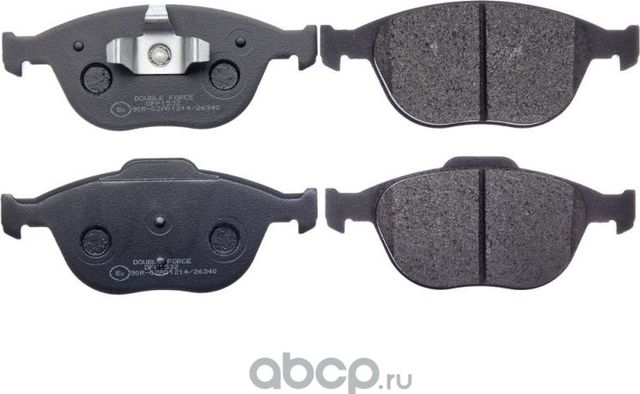 Колодки тормозные дисковые Double Force Double Force. Артикул DFP1532