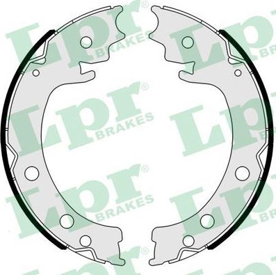 Тормозные колодки (стояночная тормозная система) LPR. Артикул 01041