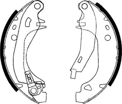Тормозные колодки Mintex. Артикул MFR278