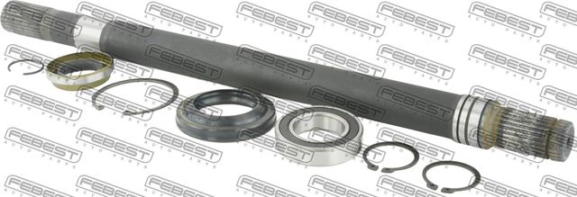 Полуось (привод в сборе, приводной вал) Febest задняя для SsangYong Actyon Sports I 2007-2012. Артикул 1412-REXIRH-KIT