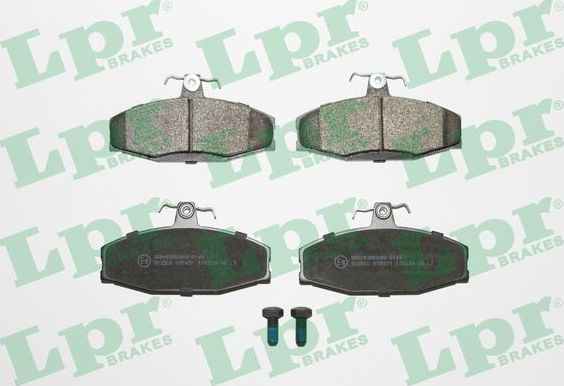 Тормозные колодки LPR. Артикул 05P651