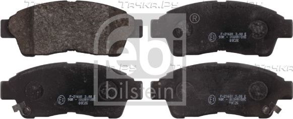 Тормозные колодки Febi Bilstein передние для Toyota Cresta V (X100) 1996-1998. Артикул 16616