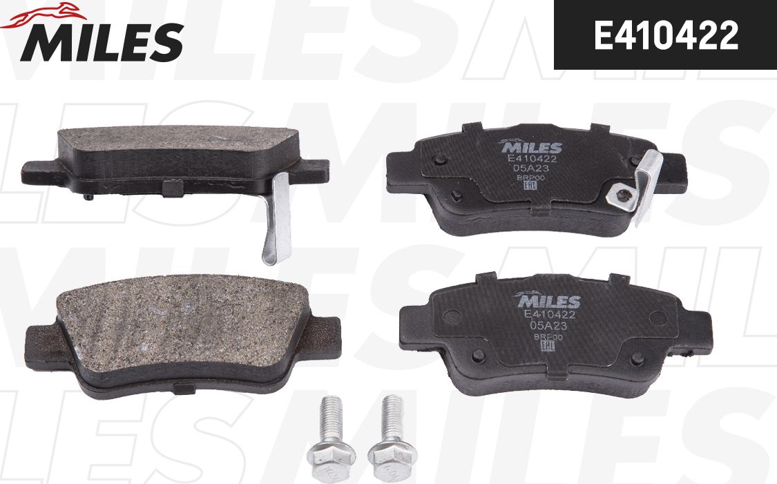 Тормозные колодки Miles. Артикул E410422