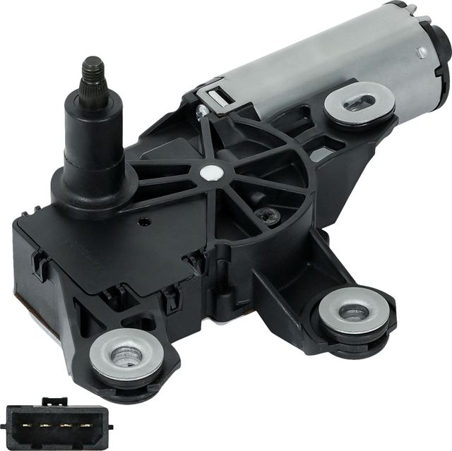 Мотор стеклоочистителя (моторчик дворников) StartVOLT задний для Skoda Octavia Tour 1996-2010. Артикул VWB 1861