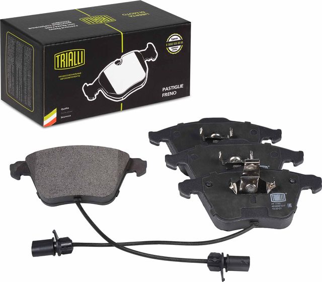 Тормозные колодки Trialli (Low-Metallic). Артикул PF 4165