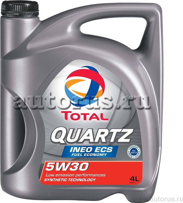 Масло моторное QUARTZ INEO ECS 5W30 синт.4л TOTAL. Артикул 151510