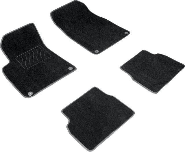 Коврики текстильные Seintex на нескользящей основе для салона Cadillac BLS 2006-2009. Артикул 83136