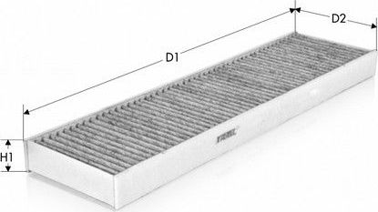 Салонный фильтр  Tecneco Filters. Артикул CK4436C