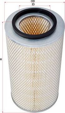 Воздушный фильтр Sakura. Артикул A-6207