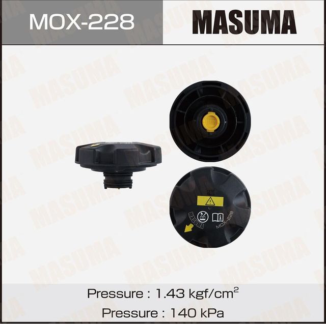 Крышка расширительного бачка MASUMA,. Артикул MOX228