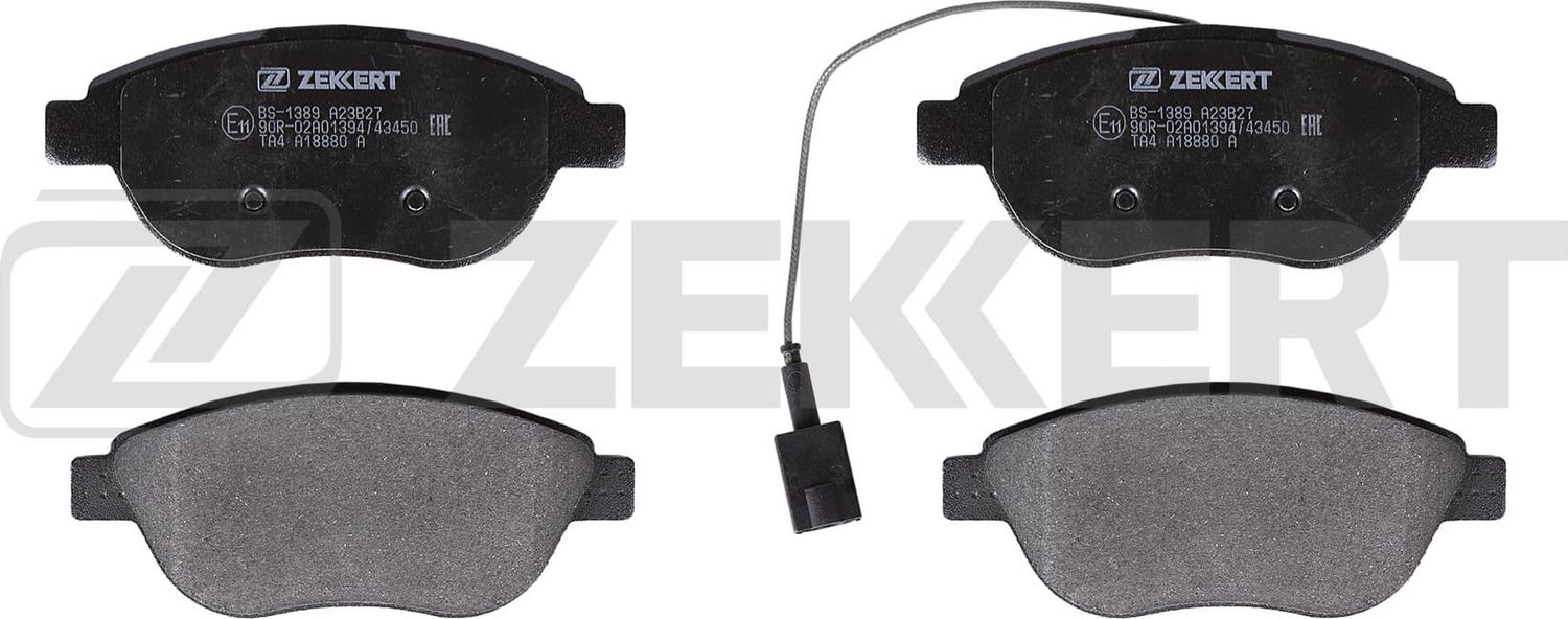 Тормозные колодки Zekkert. Артикул BS-1389