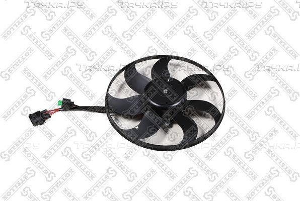 Вентилятор радиатора двигателя Stellox для SEAT Leon II 2005-2013. Артикул 29-99302-SX