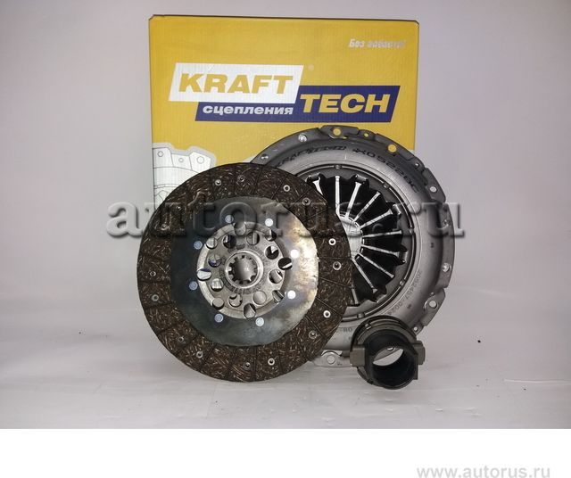 Сцепление (комплект) KraftTech DRPT 3P для BMW 5 IV (E39) 1995-2003. Артикул W02228C