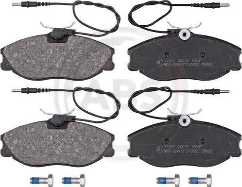 Тормозные колодки ABS. Артикул 36977