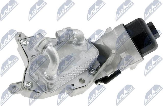 Радиатор масляный (маслоохладитель) для двигателя NTY для Fiat Doblo II 2010-2026. Артикул CCL-PL-006