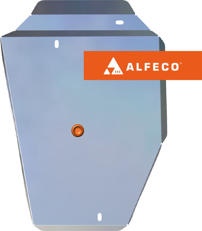 Защита алюминиевая Alfeco (4мм) для топливного бака (правый) Chery Tiggo 7 Pro Max 2022-2026. Артикул ALF.02.29 AL4