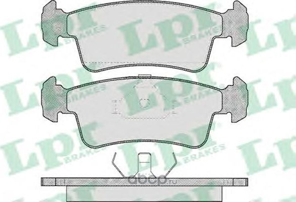 Колодки тормозные (LPR). Артикул 05P311