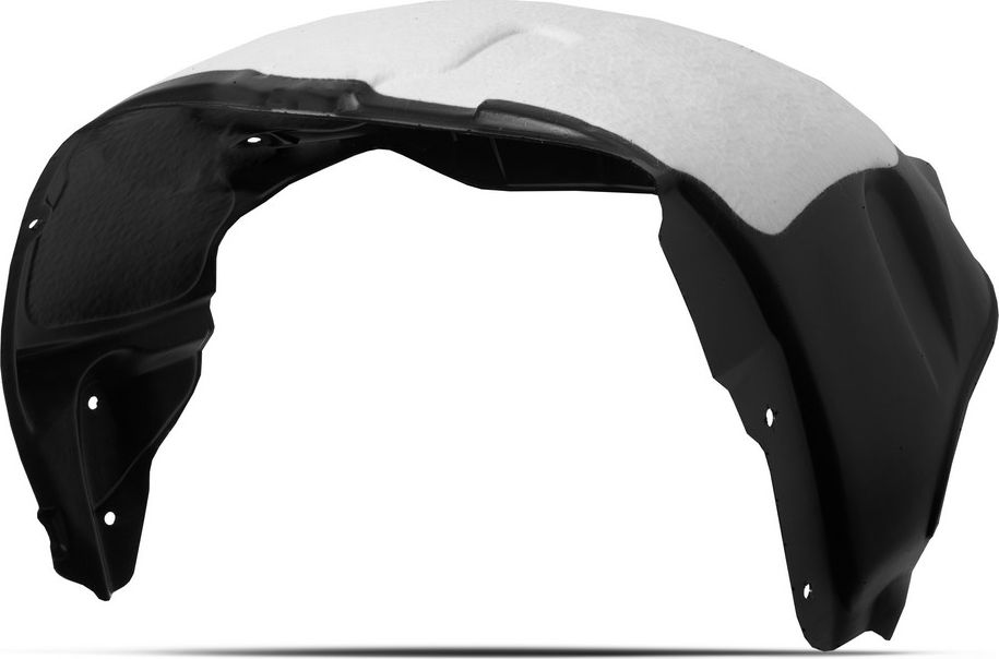 Подкрылок (локер) TOTEM задний левый с шумоизоляцией для Toyota Land Cruiser 300 5 дв. 2021-2026. Артикул TOTEM.S.AN0122.21