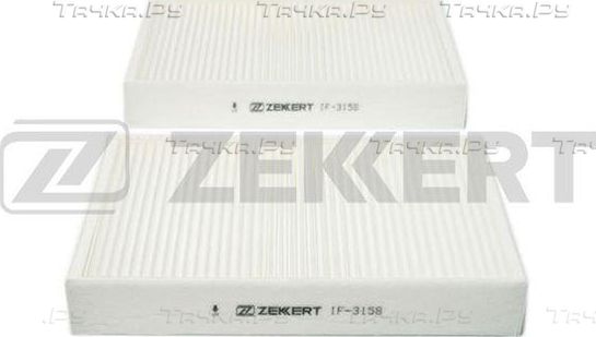 Салонный фильтр Zekkert. Артикул IF-3158