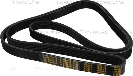 Приводной ремень поликлиновой Zentparts для Mazda 6 I (GG) 2002-2007. Артикул Z22692
