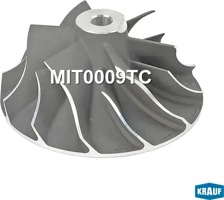 Крыльчатка турбокомпрессора Krauf. Артикул MIT0009TC