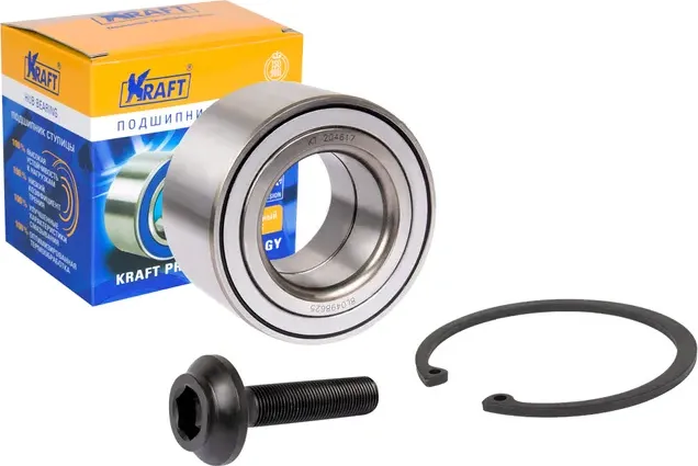 Подшипник ступицы передний (компл.) (Kraft). Артикул KT204617