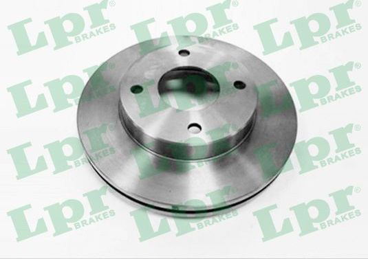 Тормозной диск LPR передний для Nissan NV200 2010-2026. Артикул N2028V
