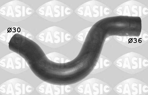 Патрубок радиатора (системы охлаждения) Sasic правый верхний для Volvo C70 I 1997-2005. Артикул 3406440