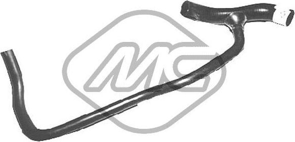 Патрубок радиатора (системы охлаждения) Metalcaucho. Артикул 07932