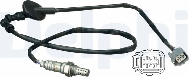 Лямбда-зонд (кислородный датчик) Delphi. Артикул ES20176-12B1