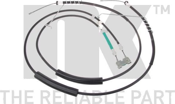 Трос ручника (тросик ручного тормоза) NK. Артикул 9025122