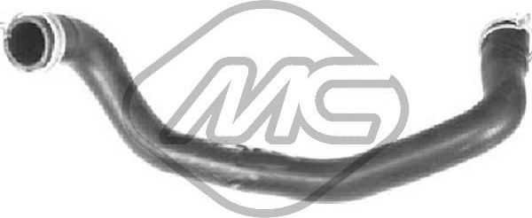 Патрубок системы охлаждения (радиатора) Metalcaucho. Артикул 09127