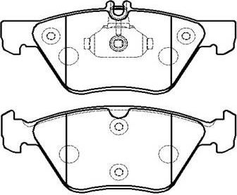 Тормозные колодки HSB. Артикул HP9560