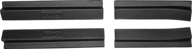 Накладки PT Group на пороги ABS для Kia Rio III рестайлинг 2015-2017. Артикул KRI110401