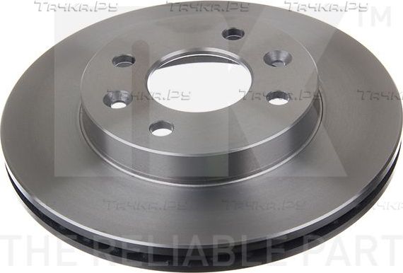 Тормозной диск NK передний для Nissan Kubistar X76 2003-2026. Артикул 203909