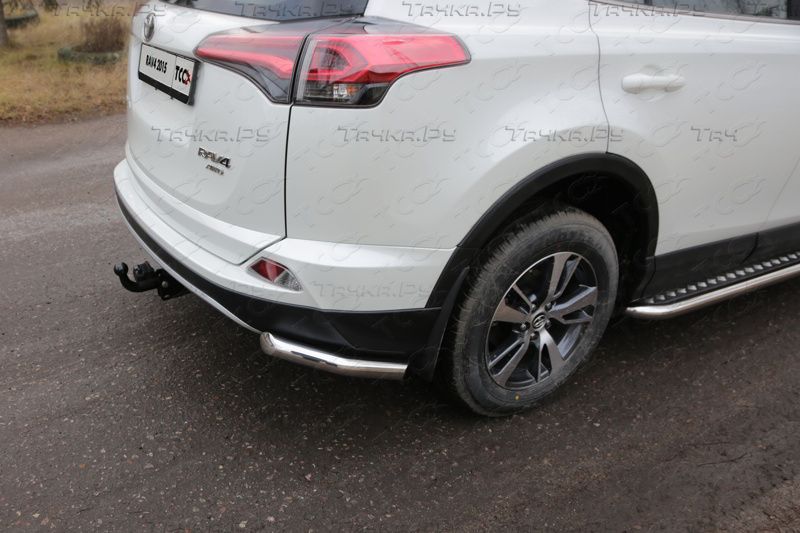 Фаркоп ТСС оцинкованный для Toyota RAV4 IV 2013-2019. Артикул TCU00027