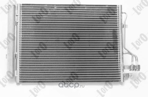 Радиатор кондиционера 024-016-0017 (Loro). Артикул 0240160017