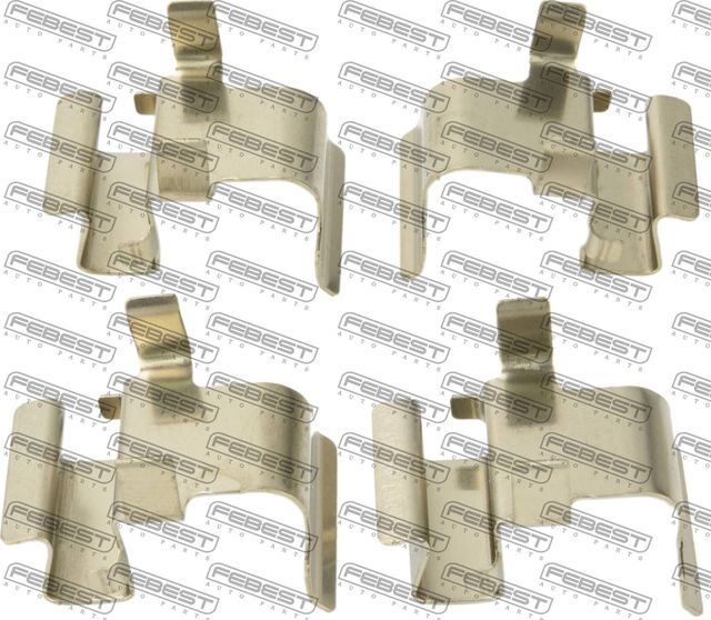 Комплект монтажный тормозных колодок Febest. Артикул 0403-CYR