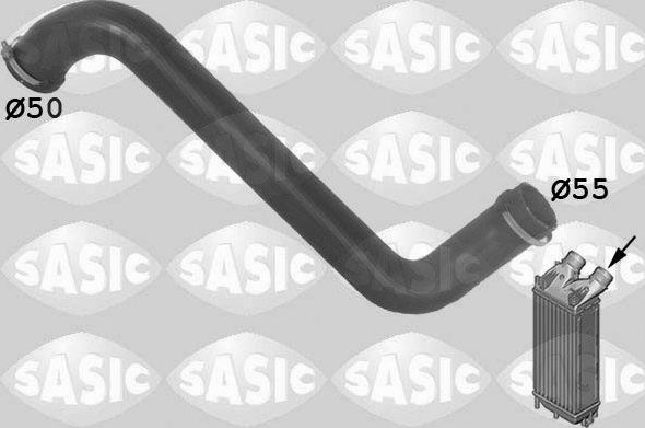 Патрубок интеркулера Sasic для Renault Master II 1998-2001. Артикул 3334016