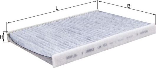 Салонный фильтр Mahle. Артикул LAK 463