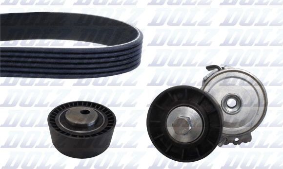 Ремень ГРМ с роликами (комплект) Dolz. Артикул SKD209A