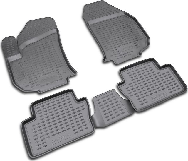 Коврики Element для салона Opel Zafira B минивэн 2005-2012 Серые. Артикул NLC.37.09.211k